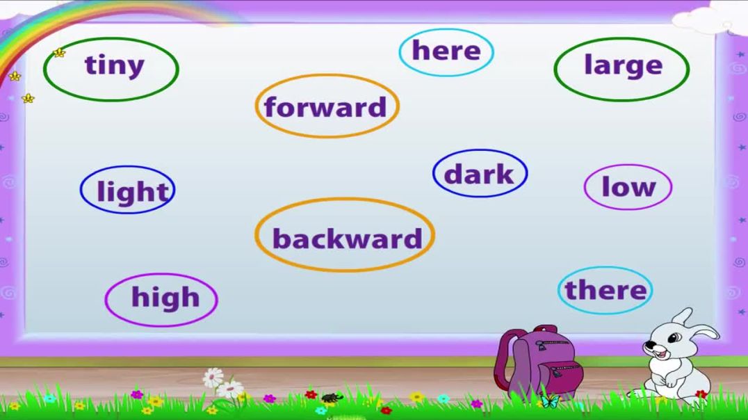 ⁣Learn Grade 1- English Grammar - Antonyms