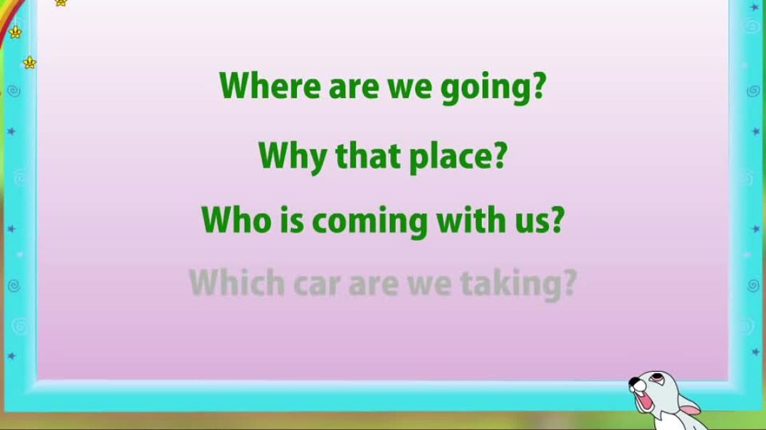 ⁣Learn Grade 2 - English Grammer - Question Words