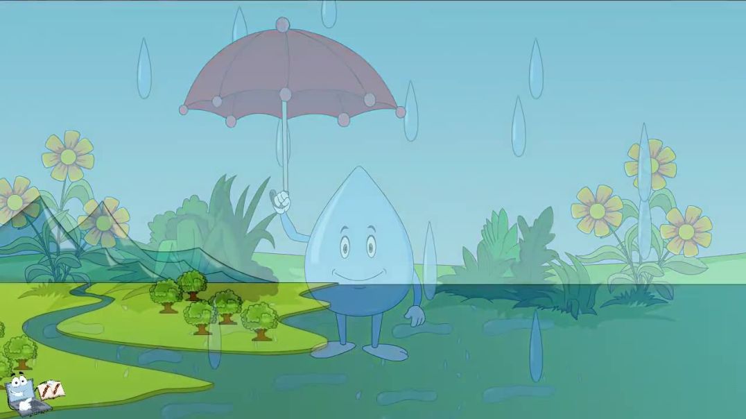 ⁣The Water Cycle- How rain is formed-Lesson for kids