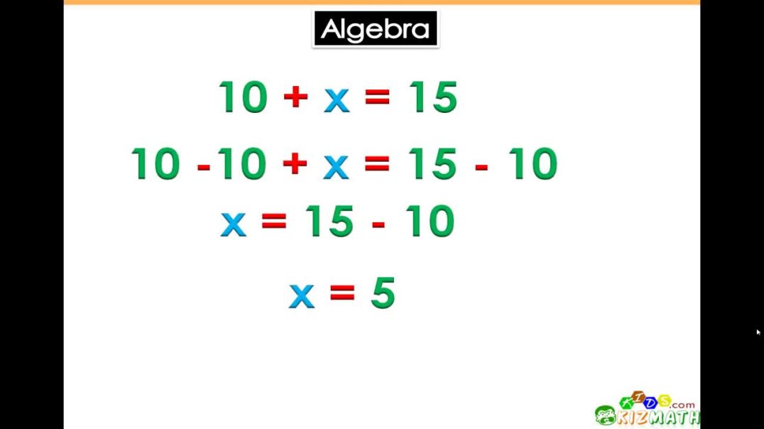 Algebra Basics for 5th and 6th Grade Math Learners
