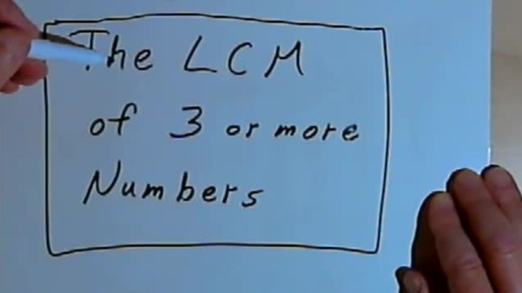 ⁣Finding the LCM of 3 or more numbers 127-2